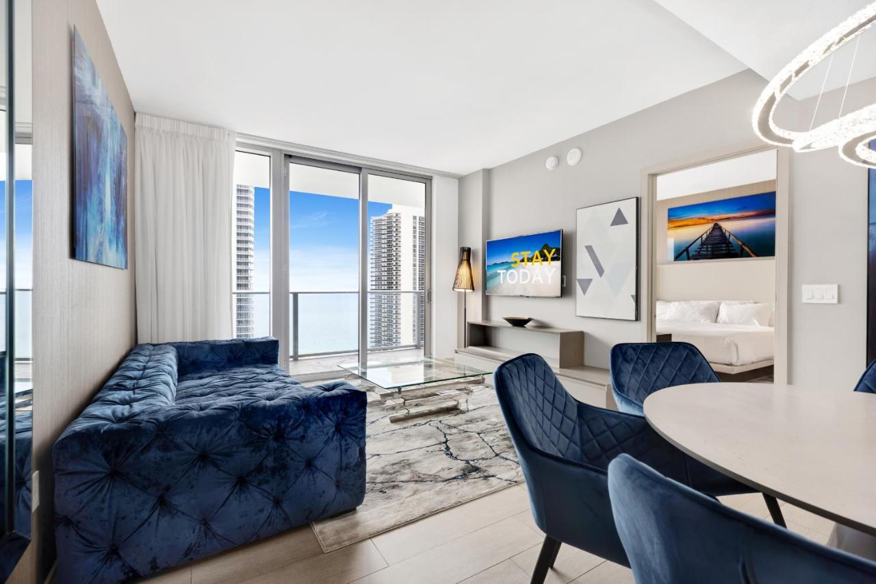 Hyde House - Luxury Waterfront 2Br 2Ba Apartment Suite With Direct Ocean View, Roof Top Pool, Resort Amenities Hollywood Eksteriør bilde