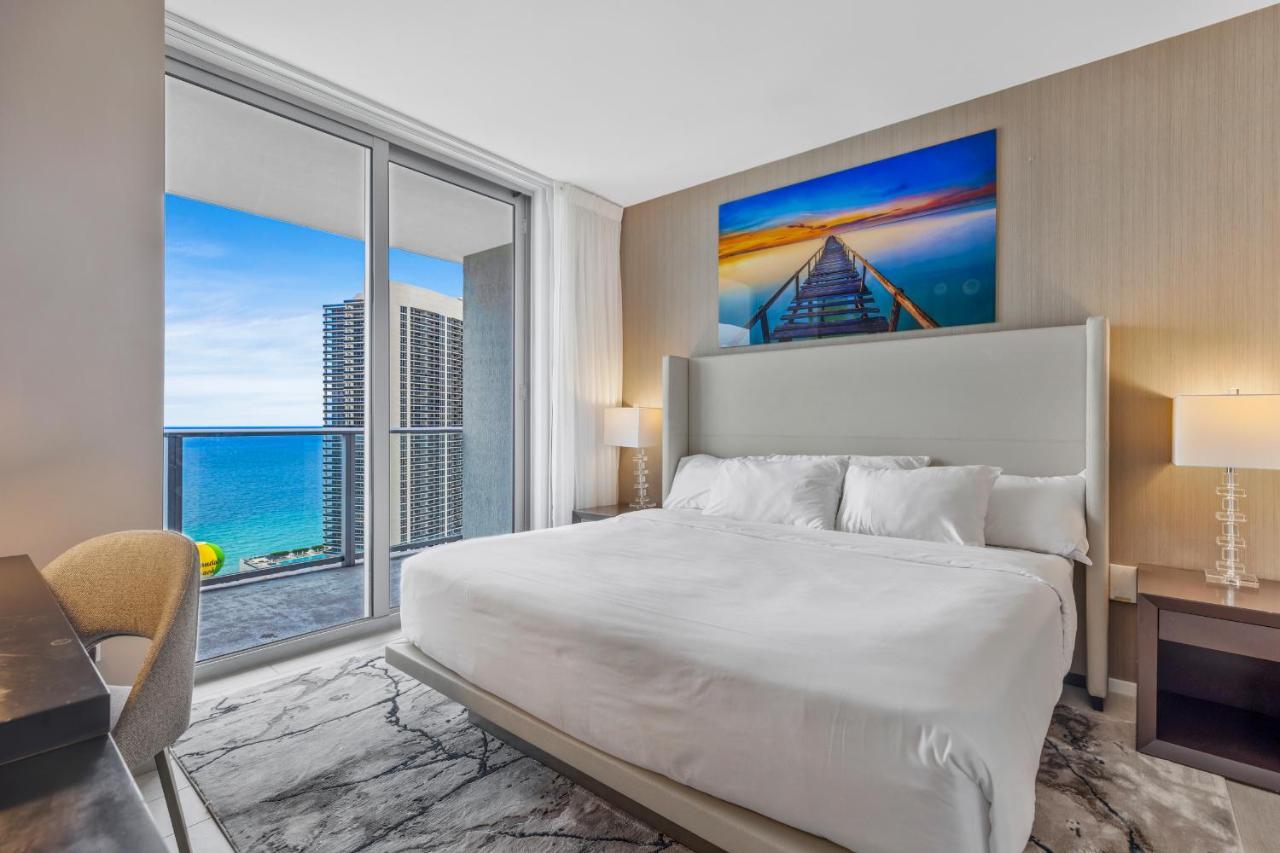 Hyde House - Luxury Waterfront 2Br 2Ba Apartment Suite With Direct Ocean View, Roof Top Pool, Resort Amenities Hollywood Eksteriør bilde
