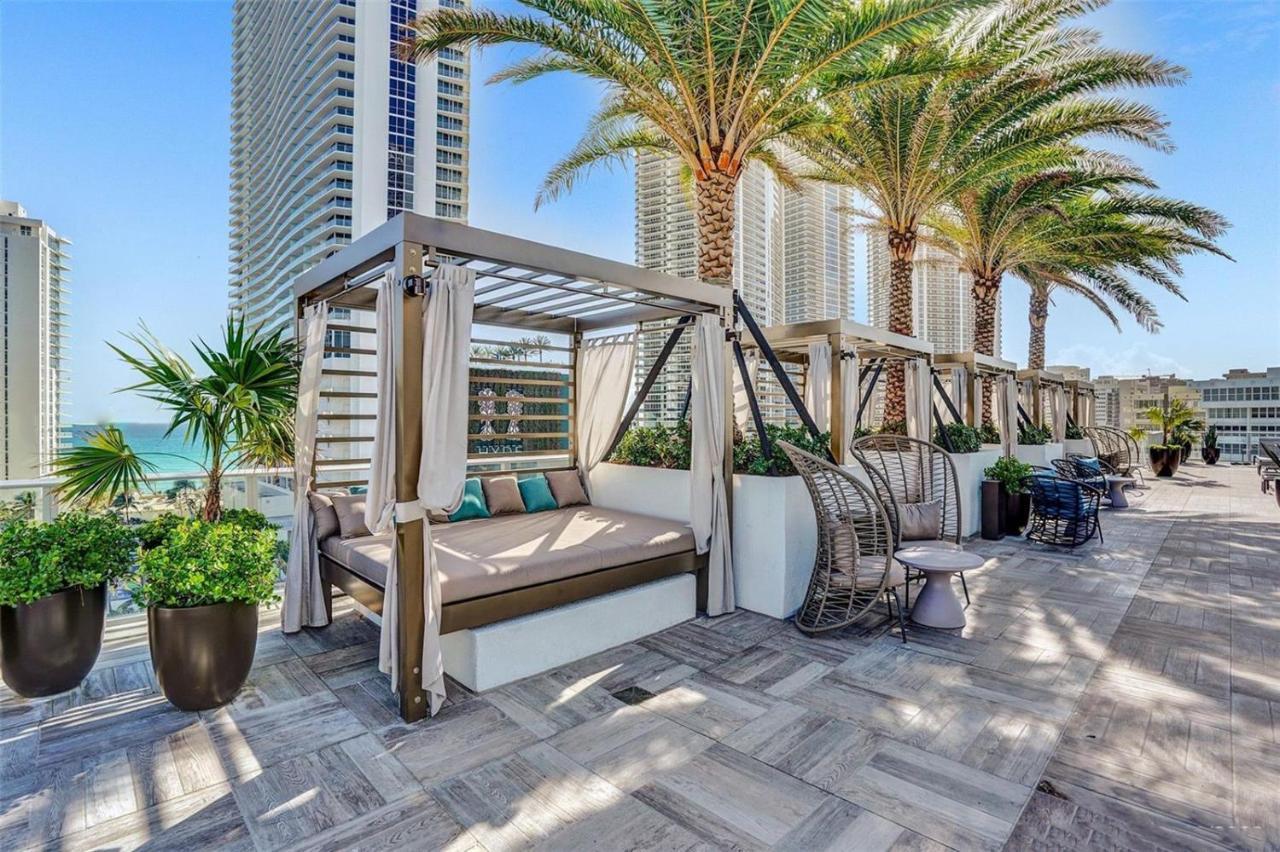 Hyde House - Luxury Waterfront 2Br 2Ba Apartment Suite With Direct Ocean View, Roof Top Pool, Resort Amenities Hollywood Eksteriør bilde