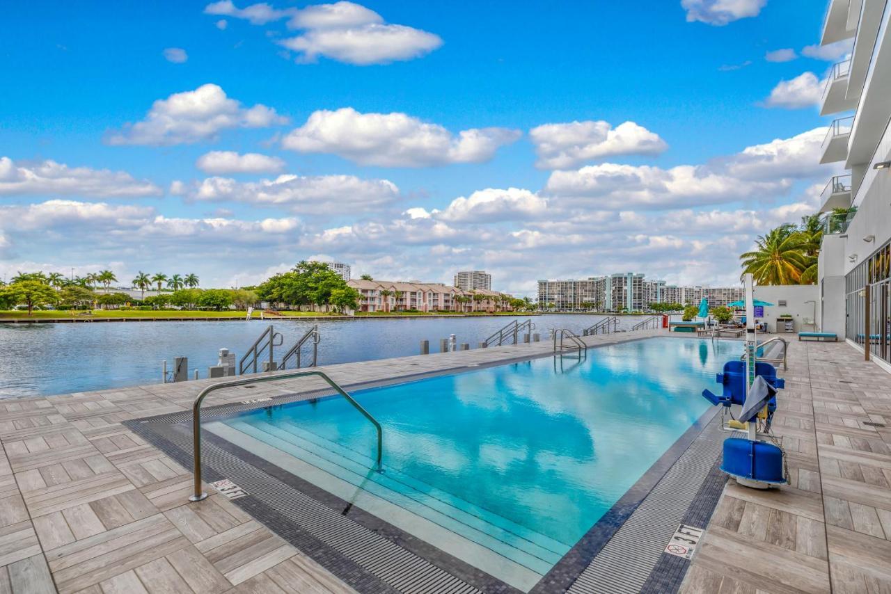 Hyde House - Luxury Waterfront 2Br 2Ba Apartment Suite With Direct Ocean View, Roof Top Pool, Resort Amenities Hollywood Eksteriør bilde