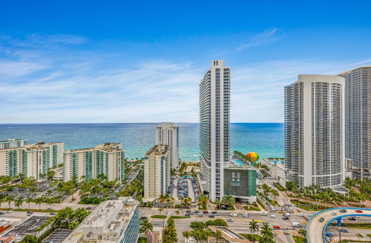 Hyde House - Luxury Waterfront 2Br 2Ba Apartment Suite With Direct Ocean View, Roof Top Pool, Resort Amenities Hollywood Eksteriør bilde