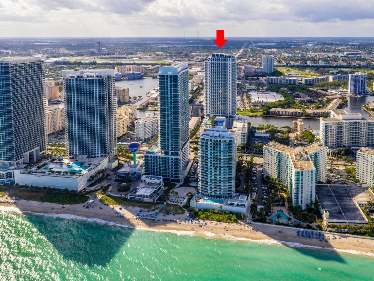 Hyde House - Luxury Waterfront 2Br 2Ba Apartment Suite With Direct Ocean View, Roof Top Pool, Resort Amenities Hollywood Eksteriør bilde