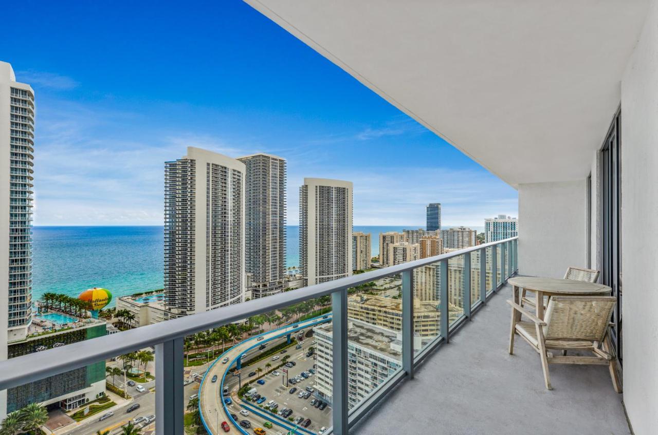 Hyde House - Luxury Waterfront 2Br 2Ba Apartment Suite With Direct Ocean View, Roof Top Pool, Resort Amenities Hollywood Eksteriør bilde