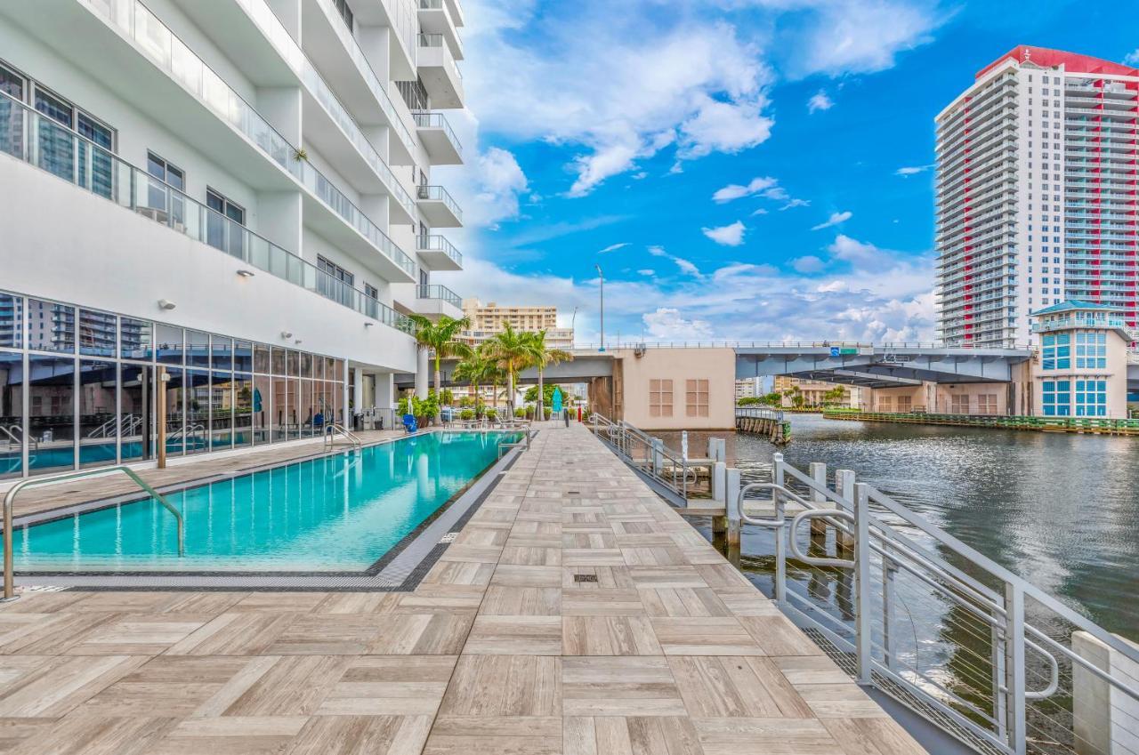 Hyde House - Luxury Waterfront 2Br 2Ba Apartment Suite With Direct Ocean View, Roof Top Pool, Resort Amenities Hollywood Eksteriør bilde