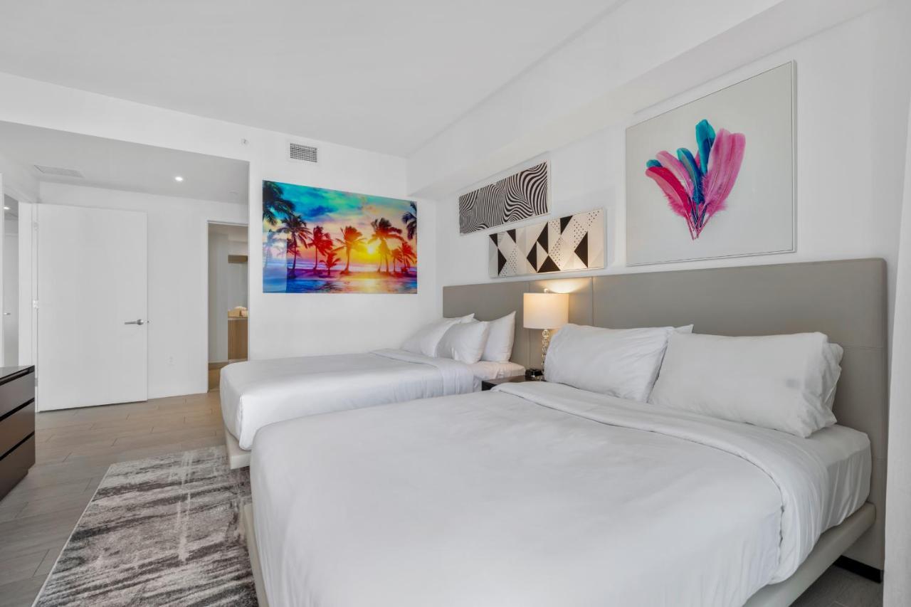 Hyde House - Luxury Waterfront 2Br 2Ba Apartment Suite With Direct Ocean View, Roof Top Pool, Resort Amenities Hollywood Eksteriør bilde