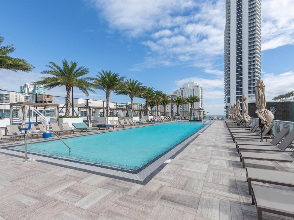Hyde House - Luxury Waterfront 2Br 2Ba Apartment Suite With Direct Ocean View, Roof Top Pool, Resort Amenities Hollywood Eksteriør bilde
